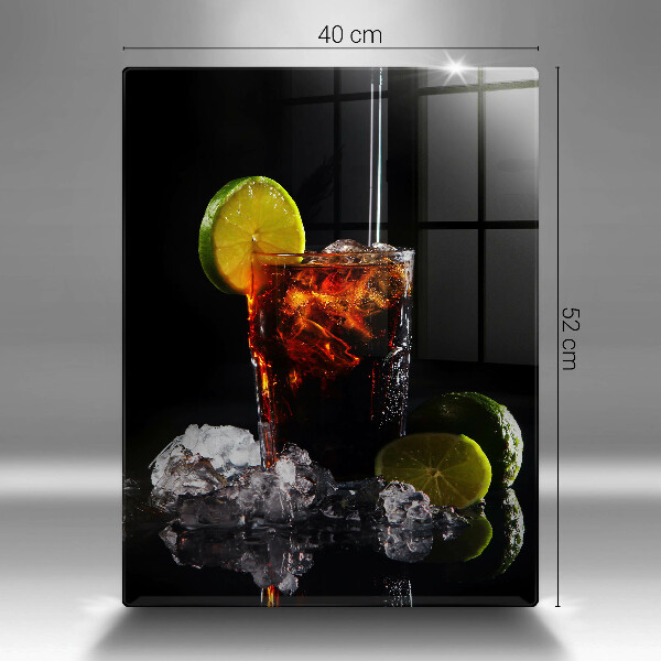 Protection plaque induction Boisson terreuse avec de la glace