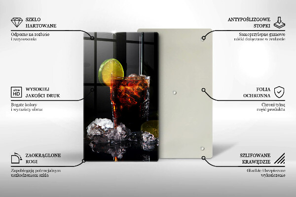 Protection plaque induction Boisson terreuse avec de la glace