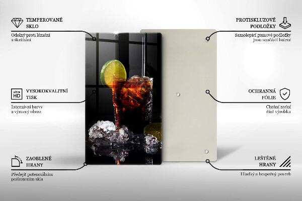 Protection plaque induction Boisson terreuse avec de la glace