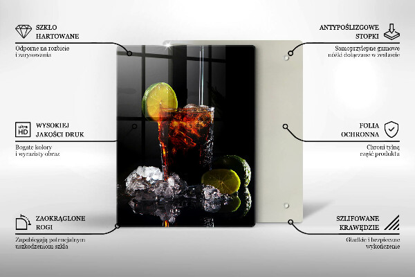 Protection plaque induction Boisson terreuse avec de la glace