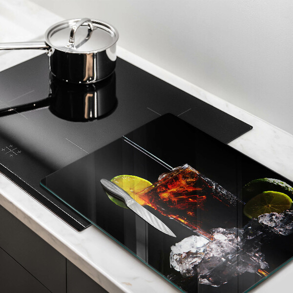 Protection plaque induction Boisson terreuse avec de la glace