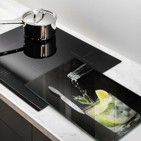 Protection plaque induction Un verre d'eau