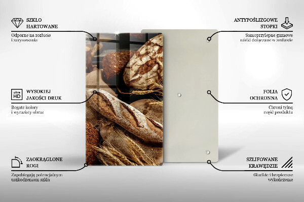 Protection plaque induction Pains de pain