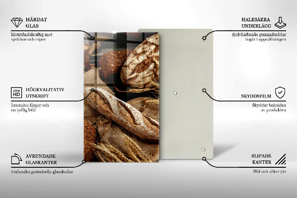 Protection plaque induction Pains de pain