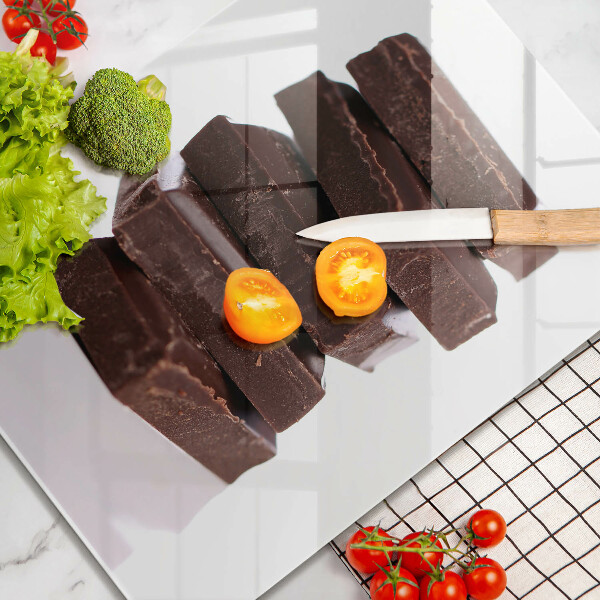 Protection plaque induction Cubes de chocolat