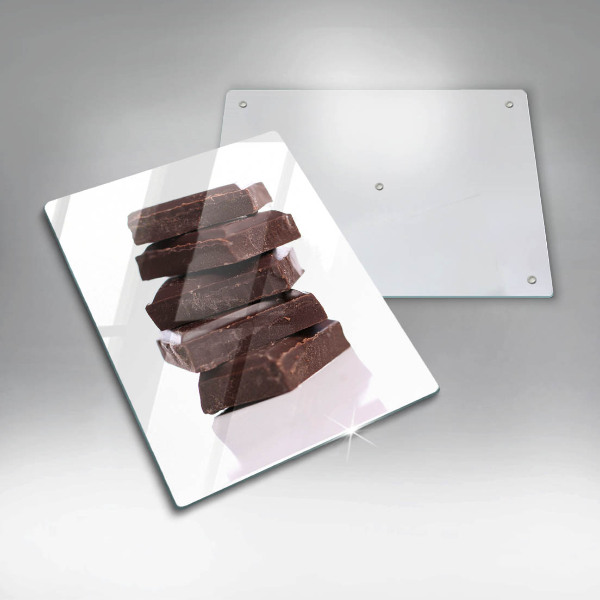 Protection plaque induction Cubes de chocolat