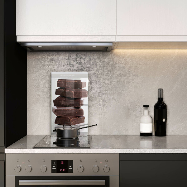 Protection plaque induction Cubes de chocolat