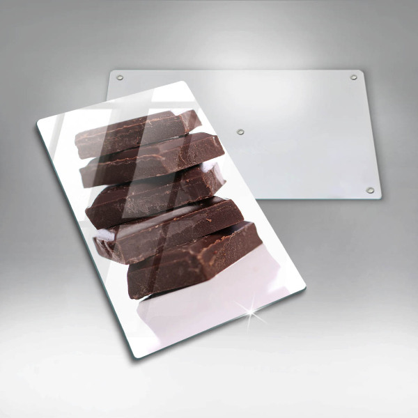 Protection plaque induction Cubes de chocolat