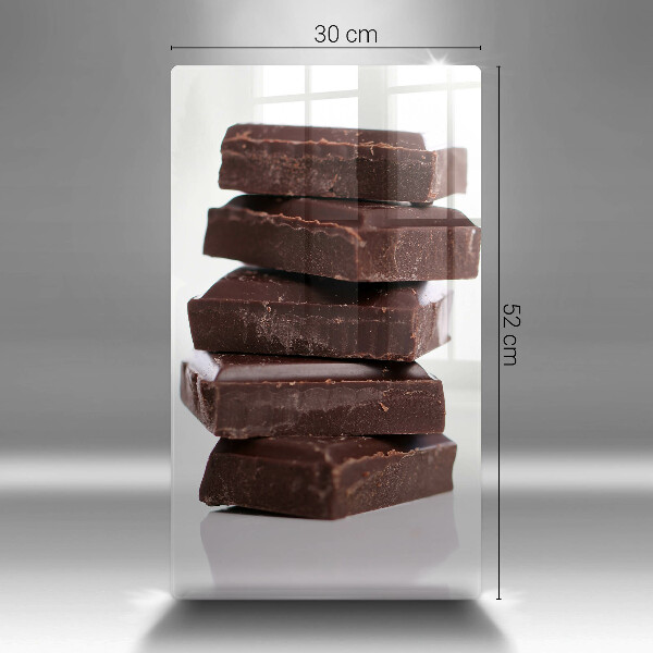 Protection plaque induction Cubes de chocolat