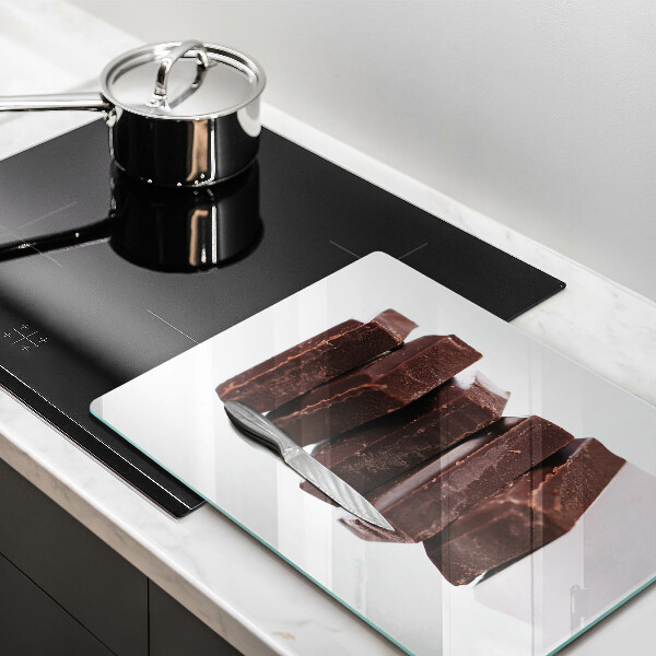 Protection plaque induction Cubes de chocolat