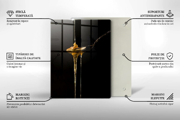 Protection plaque induction Une cuillère à café de miel