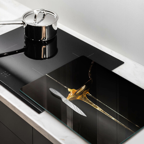 Protection plaque induction Une cuillère à café de miel