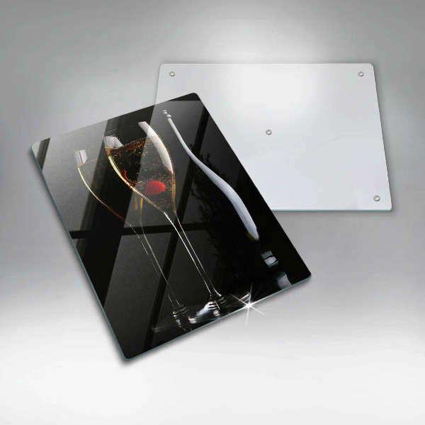 Protection plaque induction Verres de champagne