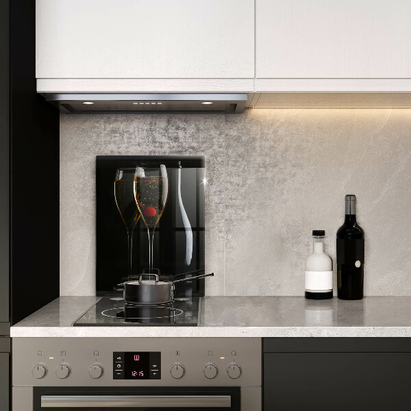 Protection plaque induction Verres de champagne