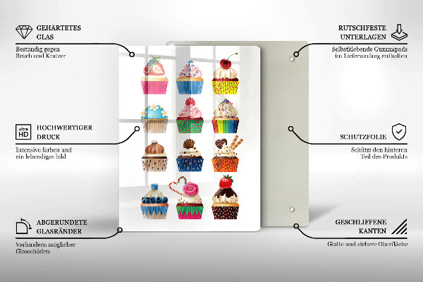 Protection plaque induction Illustration de petit gâteau