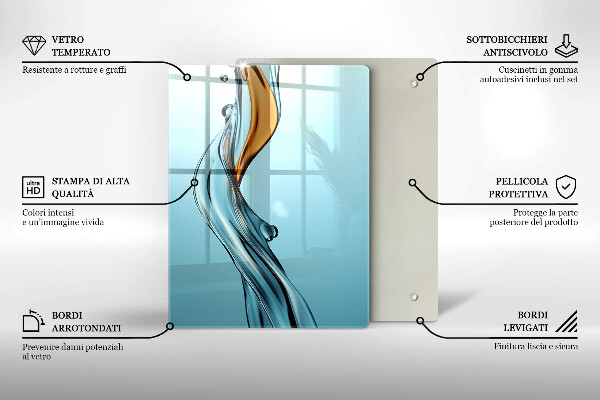 Protection plaque induction Jet d'eau
