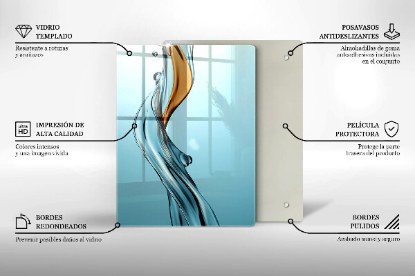 Protection plaque induction Jet d'eau