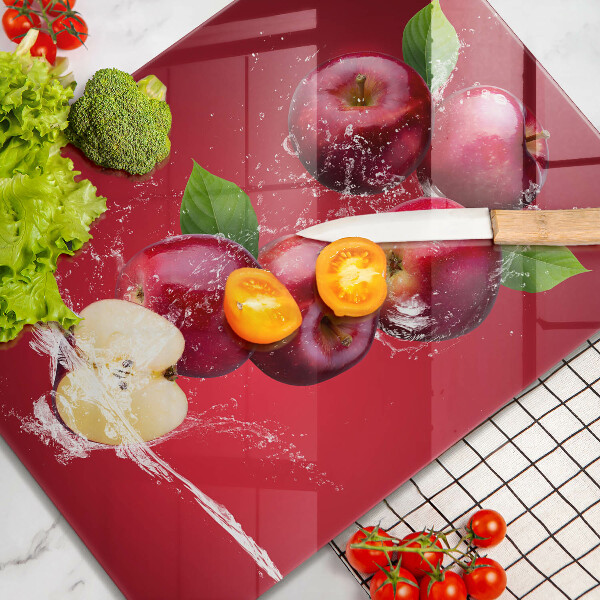 Protection plaque induction Pommes juteuses dans l'eau