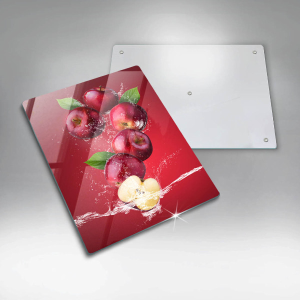 Protection plaque induction Pommes juteuses dans l'eau