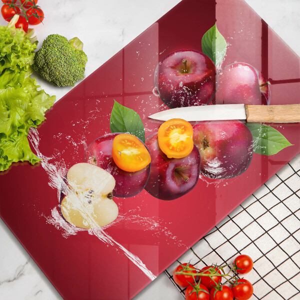 Protection plaque induction Pommes juteuses dans l'eau