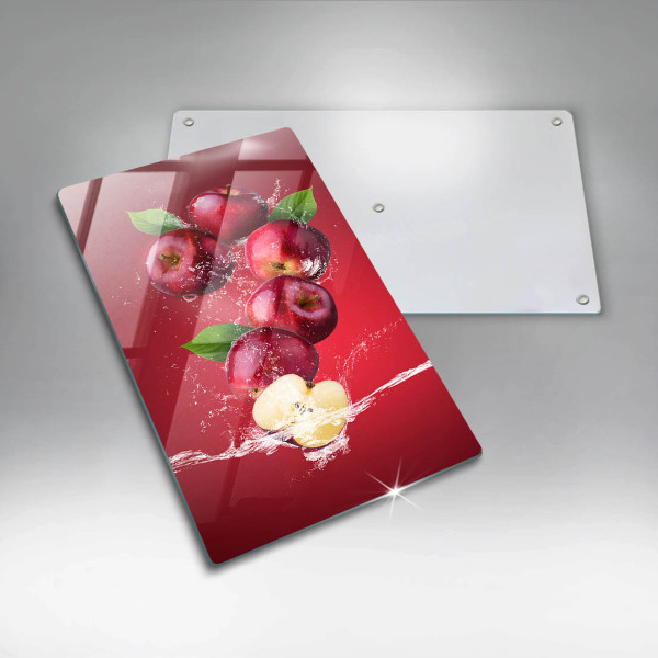 Protection plaque induction Pommes juteuses dans l'eau