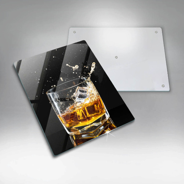 Protection plaque induction Un verre de whisky