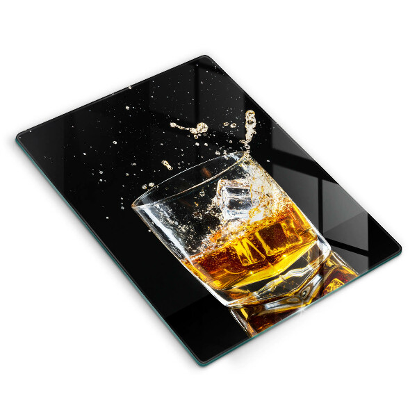 Protection plaque induction Un verre de whisky