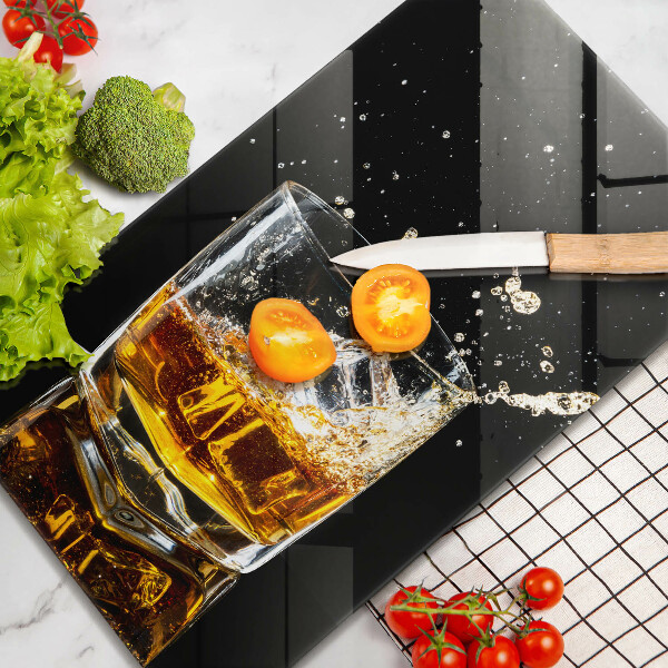 Protection plaque induction Un verre de whisky