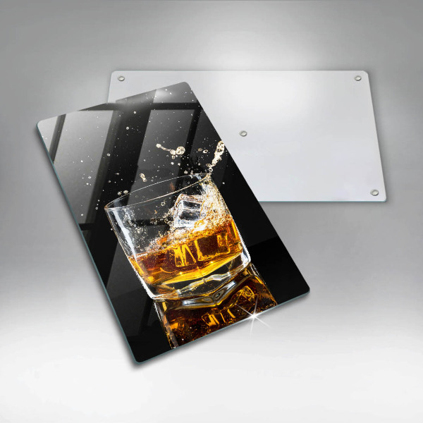 Protection plaque induction Un verre de whisky