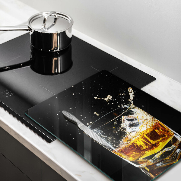 Protection plaque induction Un verre de whisky