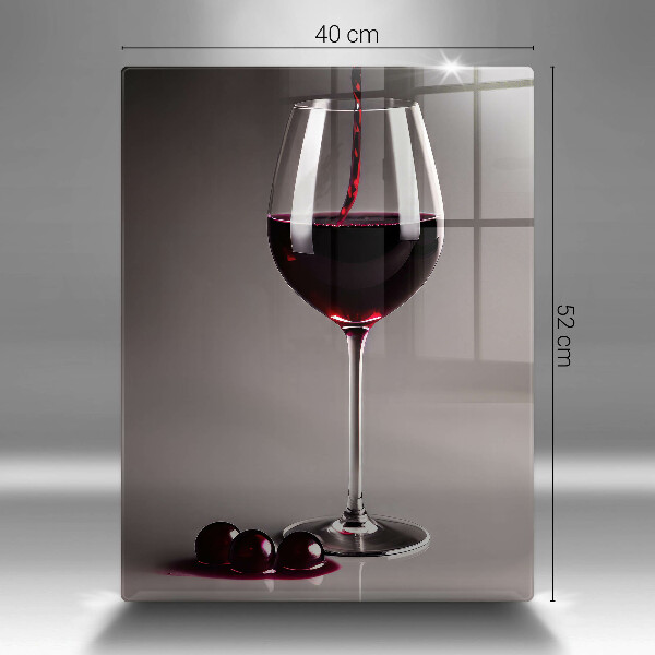 Protection plaque induction Verre et raisins