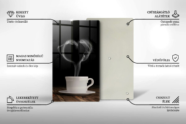 Protection plaque induction Coeur de tasse à café