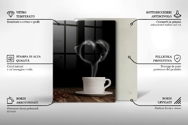 Protection plaque induction Coeur de tasse à café