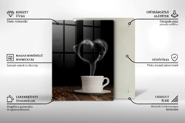 Protection plaque induction Coeur de tasse à café