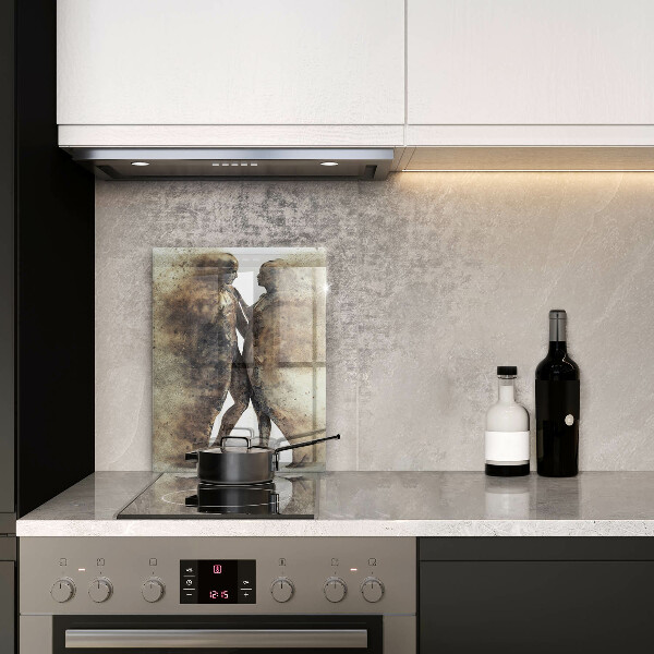 Protection plaque induction Corps de gens amoureux