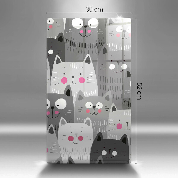 Protection plaque induction Illustration de chats
