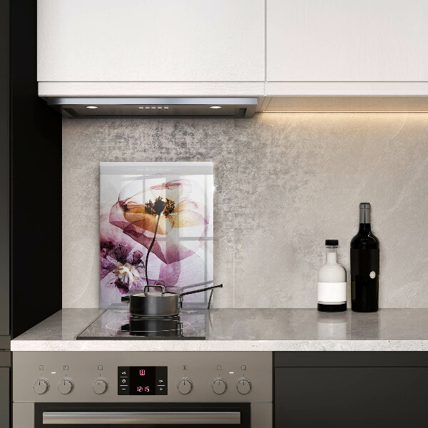 Protection plaque induction Fleurs délicates