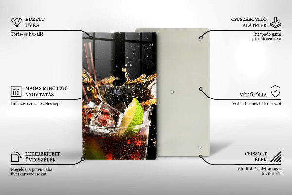 Protection plaque induction Boire avec de la glace