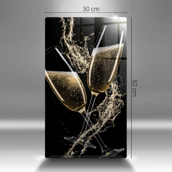 Protection plaque induction Verres de champagne