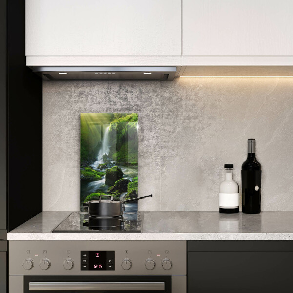 Protection plaque induction Cascade dans la jungle