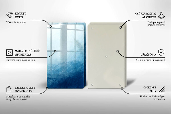 Cache plaque de cuisson Fond abstrait