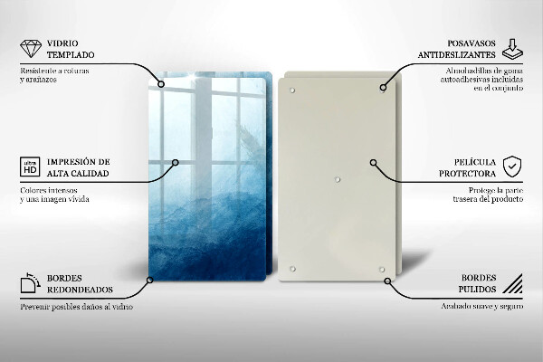 Cache plaque de cuisson Fond abstrait