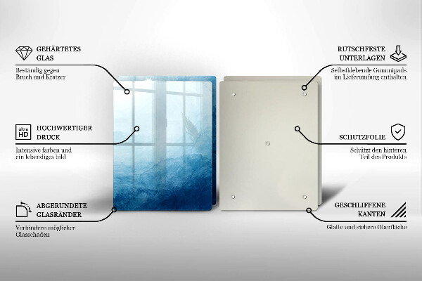 Cache plaque de cuisson Fond abstrait