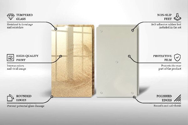 Cache plaque de cuisson Vacances à la plage et au sable