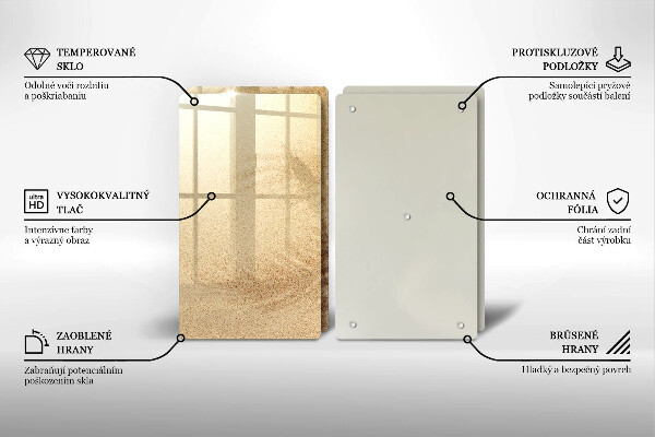 Cache plaque de cuisson Vacances à la plage et au sable