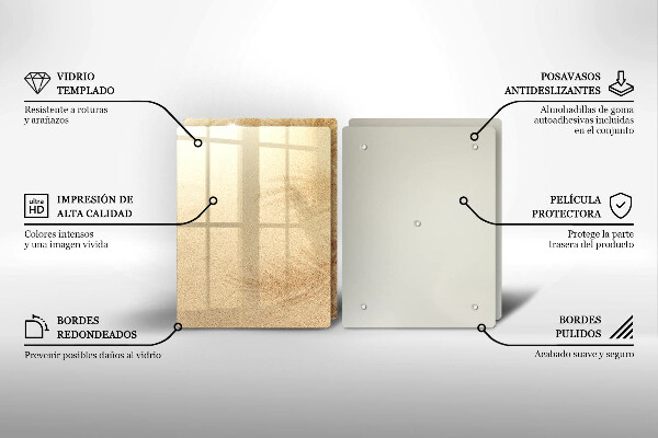 Cache plaque de cuisson Vacances à la plage et au sable