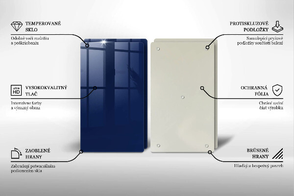 Protection plaque induction Couleur bleue