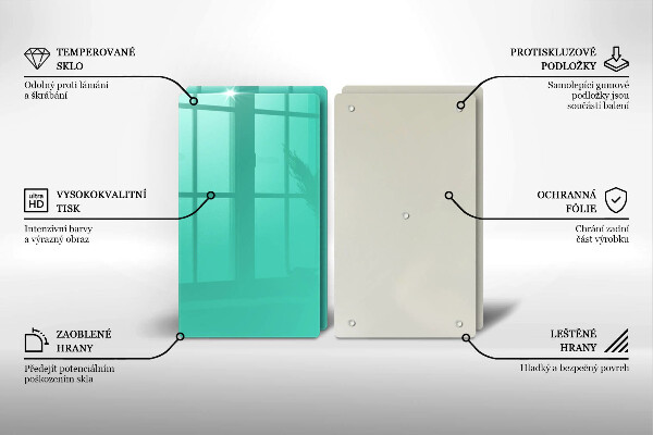 Protection plaque induction Couleur verte