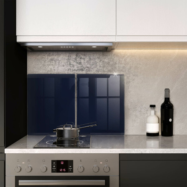 Protection plaque induction bleu marine