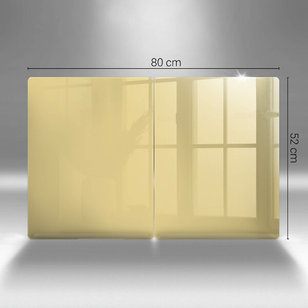 Protection plaque induction Jaune